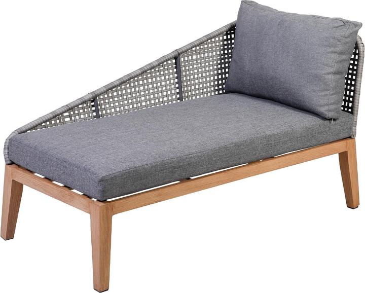 Actual product image Greemotion Loungeset Jana, Brown/Grey, 3 Seats