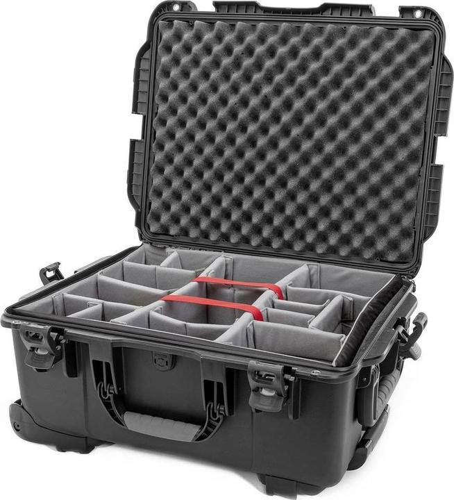 Nanuk Kunststoffkoffer 955 - mit Trennwand Schwarz (Kamera Beutel, 62.50 l)