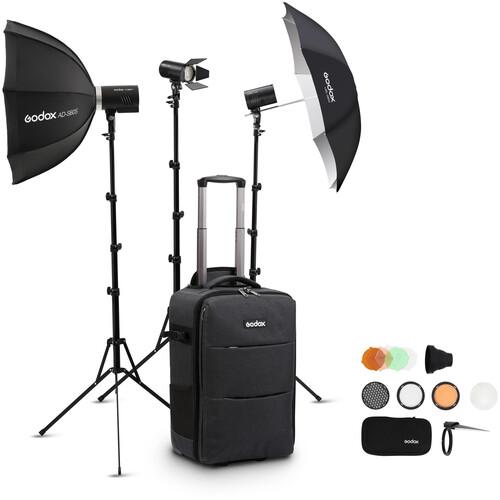Produktbild Godox 3-Light Kit AD300PRO, AD100PRO (100 W, Set)