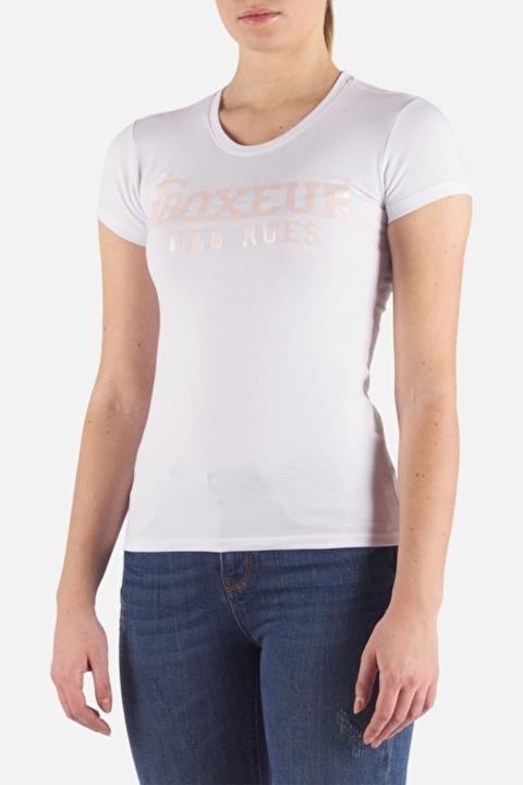 Actual product image Boxeur des Rues Basic T-Shirt With Front Logo (XL)