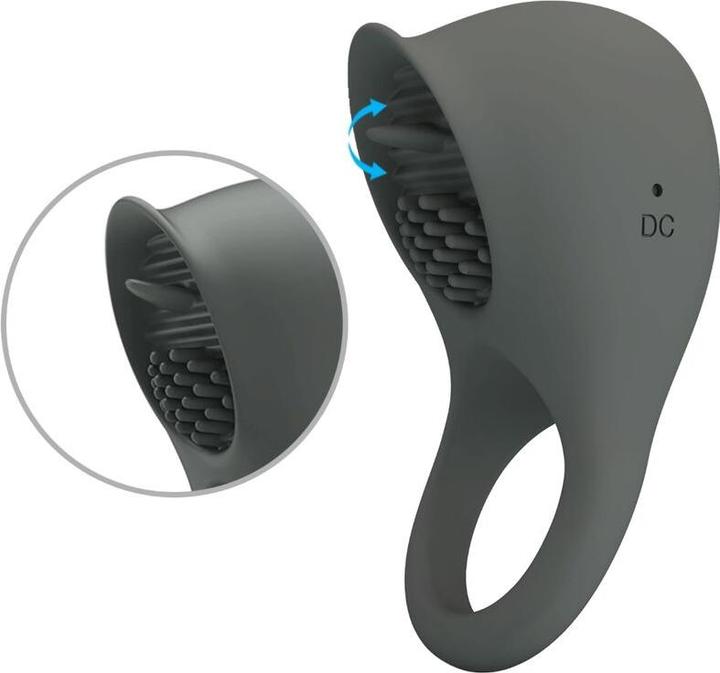 Produktbild Pretty Love - Nimbus Vibratorring Mit Zunge Grau