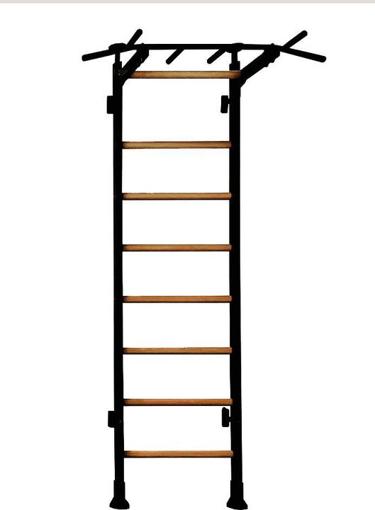 BenchK Sprossenwand Fitness-System 521B, mit fester Klimmzugstange