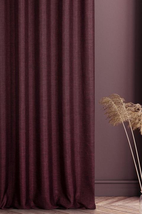 Produktbild Eurofirany TERRA COLLECTION AVINION Soft curtain night curtain with melange effect, 140X250 cm, loops / rings (140 x 250 cm)