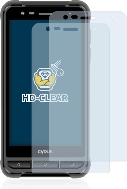 Produktbild BROTECT Schutzfolie Displayschutz Klar (2 Stück, Cyrus CS 22 XA)
