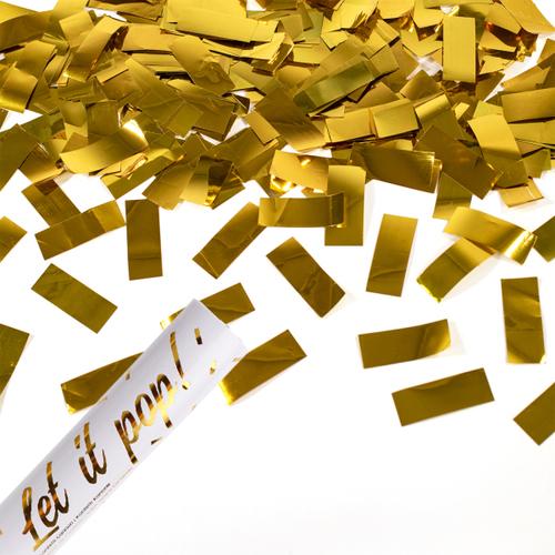 Produktbild Amscan Konfettikanone Gold