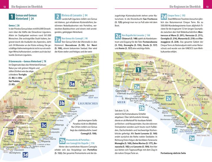 Image du produit Reiseführer Ligurien, Italienische Riviera, Cinque Terre (mit 22 Wanderu (Allemand, Vautour sibyllin, 2023)