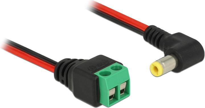 Actual product image Delock DC connector to 2 pin terminal block (Power cables)