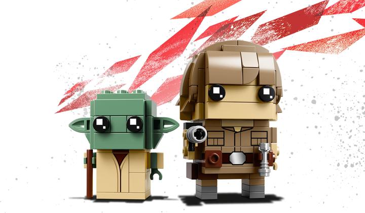 Immagine prodotto LEGO Luke Skywalker e Yoda (41627, LEGO Brickheadz)