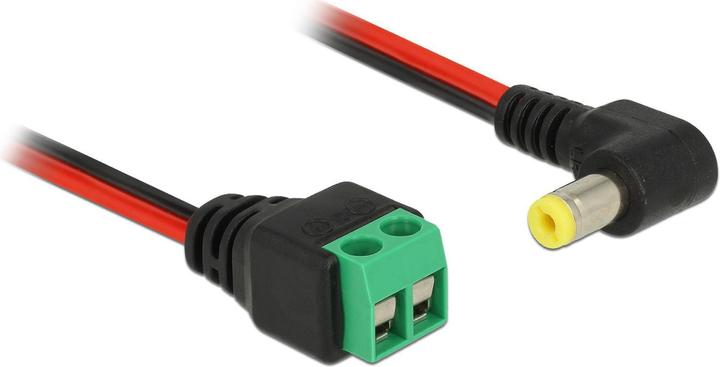 Produktbild Delock DC Stecker zu 2 Pin Terminalblock (Stromkabel)