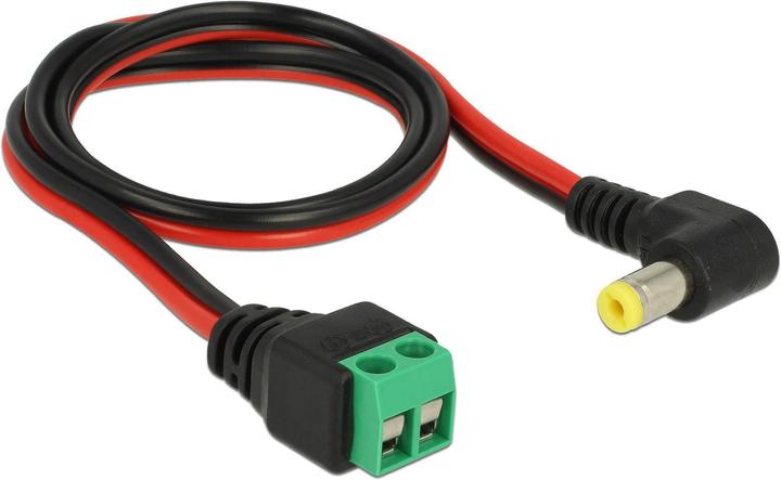 Produktbild Delock DC Stecker zu 2 Pin Terminalblock (Stromkabel)