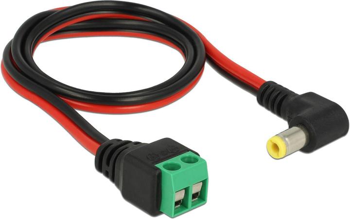 Actual product image Delock DC connector to 2 pin terminal block (Power cables)