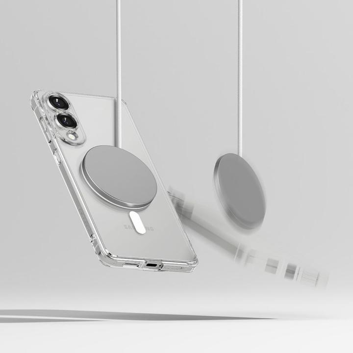 Immagine prodotto Ringke Fusion Magnetic MagSafe Case für Samsung Galaxy S25 Edge - Transparent (Samsung Galaxy S25 Edge)