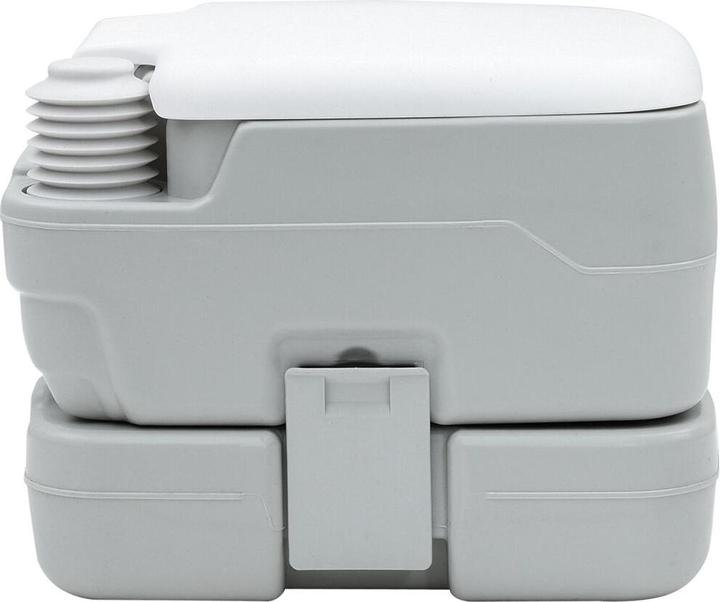 Immagine prodotto VidaXL Toilette portatile in plastica grigia e bianca, 10 L