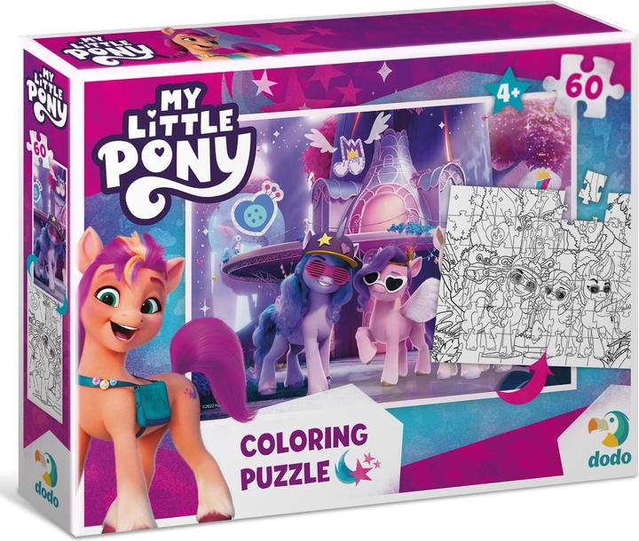 Image du produit Dodo A colorier 2en1 My Little Pony (60 pièces)