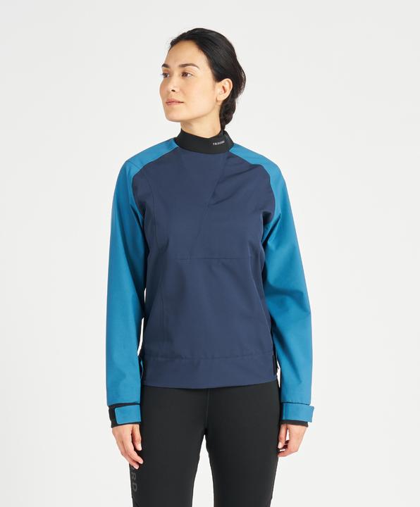 Tribord Veste coupe-vent pour femme Sailing - 500 BLUE