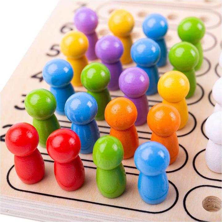 Image du produit Bigjigs Jeu en bois Crack the Code (Multilingue)