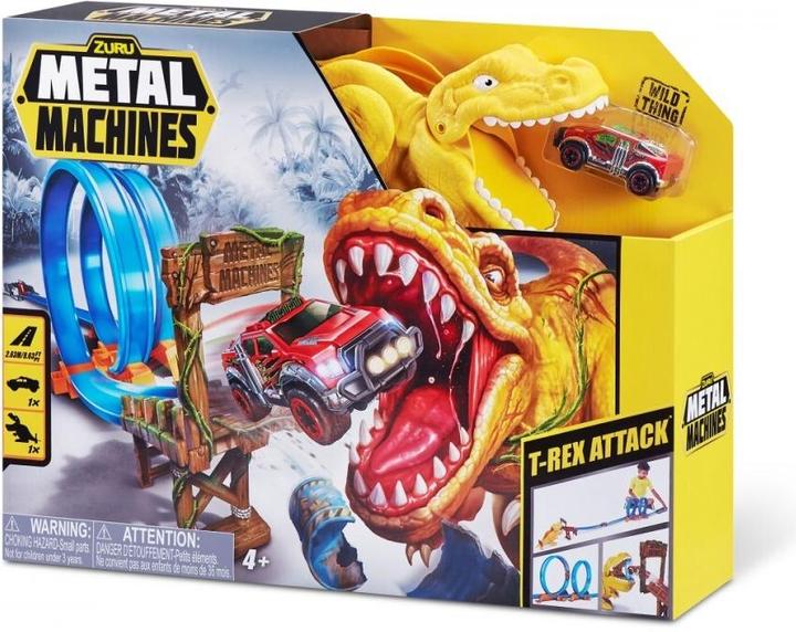 Actual product image Zuru Car track T-Rex attack