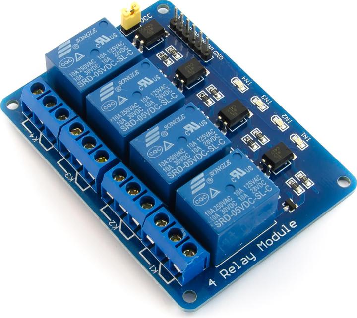 Produktbild Purecrea 4-Kanal Relais Modul