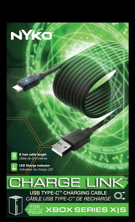 Immagine prodotto Nyko Charge Link USB/USB-C for Playstation 5 / Xbox Series X - S - 2,5 meter (Xbox Series X, PS5)