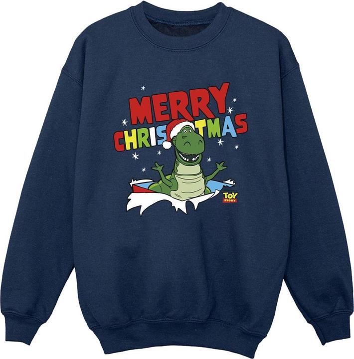 Disney Toy Story Rex Christmas Burst Sweatshirt Jungen