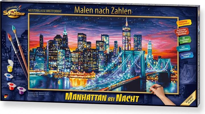 Schipper Peinture par numéros Manhattan de nuit