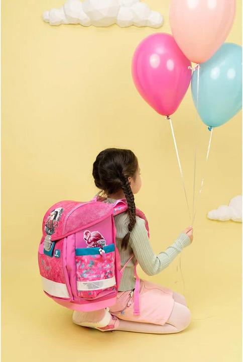 Actual product image Belmil CLASSY school rucksack set Tropical Toucan (19 l)
