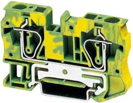 Actual product image Phoenix Contact ST6-PE spring cage ground terminal clamp