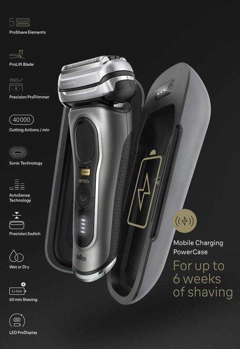 Actual product image Braun Series 9 Pro+