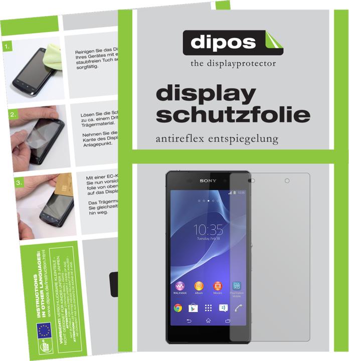 Image du produit Dipos Film de Protection d’écran Anti-reflet (2 pièce(s), Sony Xperia Z2)