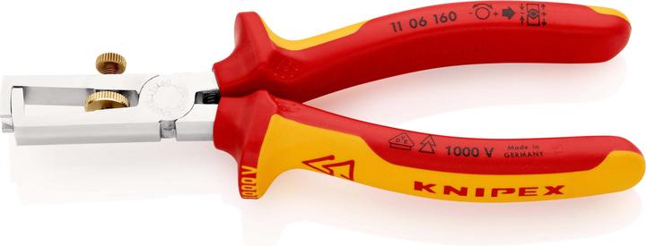Actual product image Knipex Insulation Stripper (195 mm)