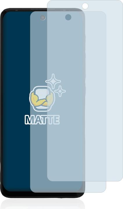 Actual product image BROTECT Anti-glare film Screen protector Matt screen protector film (2 Piece, Motorola Moto G60)