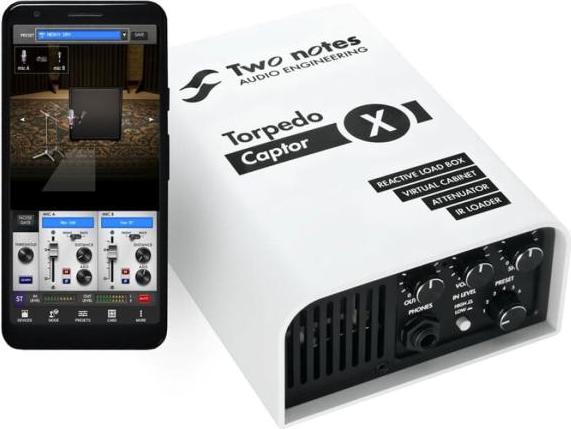 Image du produit Two Notes Torpedo Captor X (16) (Simulateur de cabine, Atténuateur)