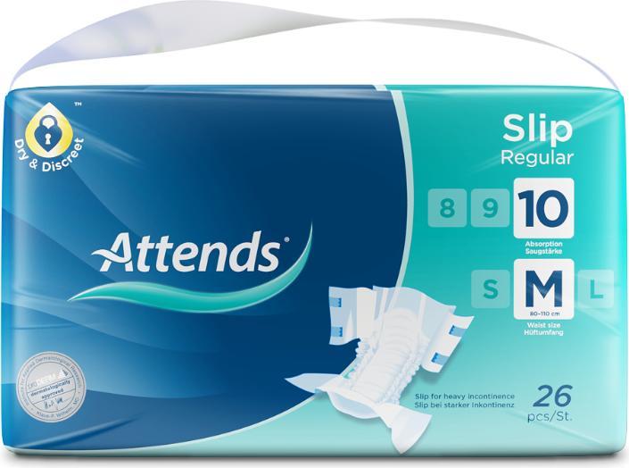 Actual product image Attends Slip 10 Regular (26 x, M)