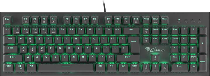 Immagine prodotto Genesis NATEC NKG-0947 mechanical THOR 300 US, retroilluminazione verde, USB, layout USA (Ing. Int., Cablato)