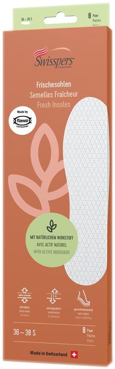 Actual product image Swisspers Fresh soles white