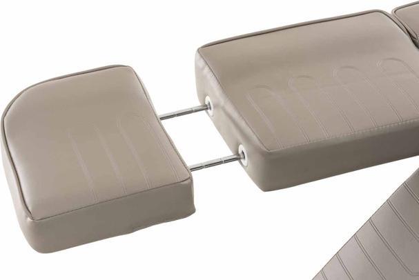Immagine prodotto Swisshandel24 Lettino cosmetico idraulico a due piazze V2, grigio