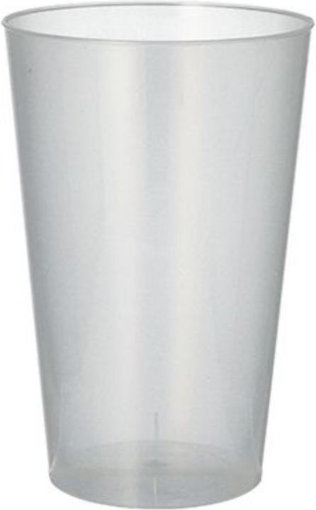 Actual product image Starpak 50 drinking cups PP 0.4 l Ø 8.6 cm - 13 cm unbreakable (50 x)