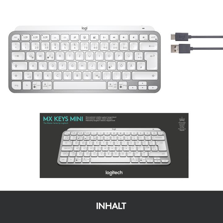 Immagine prodotto Logitech MX Keys Mini (CH, Senza fili)