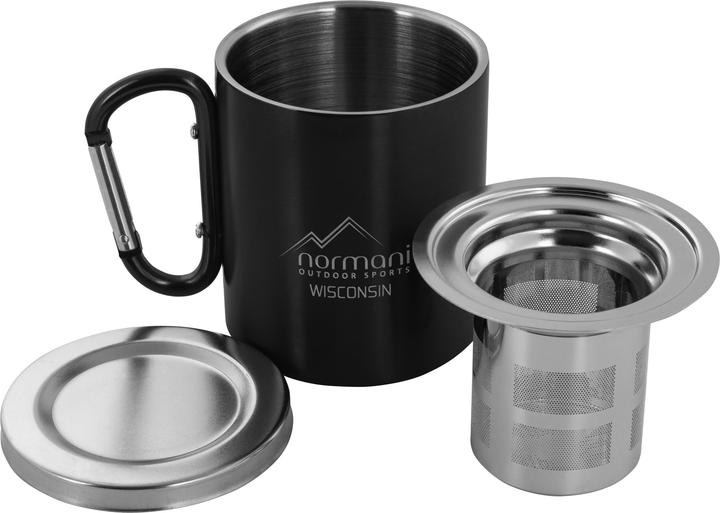 Actual product image Normani Campingtasse „Wisconsin“ mit Teesieb „Delaware“ - 9743