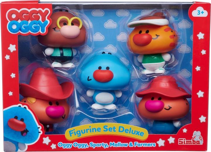 Actual product image Simba OGGY OGGY figure set deluxe (7 cm)