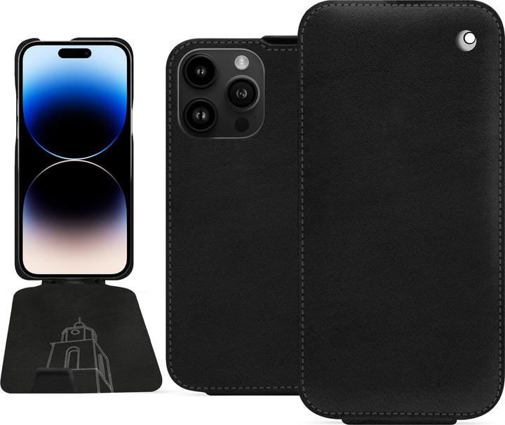 Actual product image Noreve Vertical leather shell (Apple iPhone 15 Pro Max)