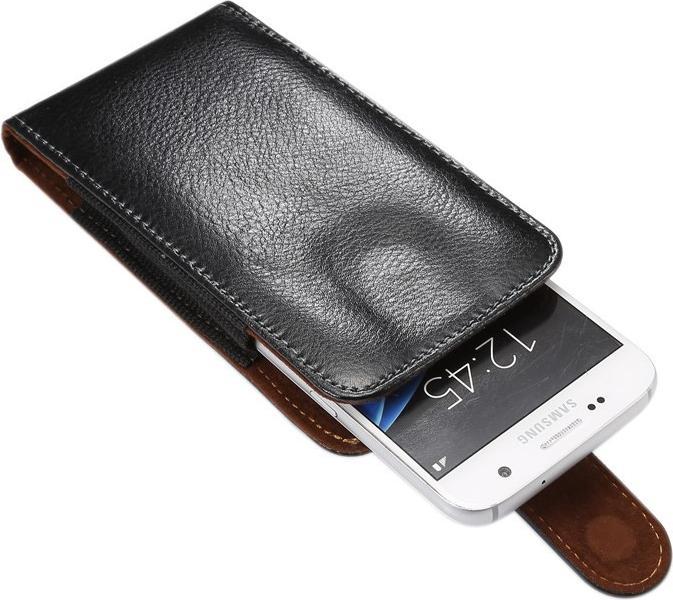 Actual product image Cover-Discount Vertical belt bag M 360 rotatable (Apple iPhone X, Samsung Galaxy S7, Huawei P9)