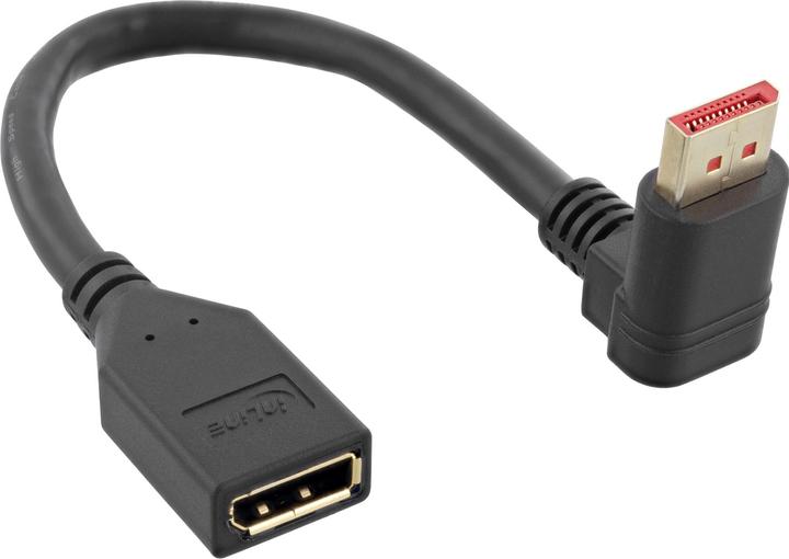 Produktbild InLine DisplayPort 1.4 Adapterkabel ST/BU (0.15 m, DisplayPort)