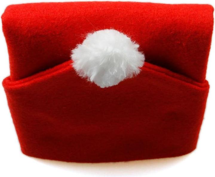 Image du produit Ueli Express Housses de chaises de Noël 3 en 1 au design de chapeau de Père Noël