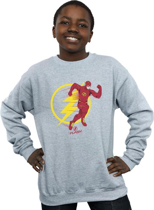 Produktbild The Flash Running Emblem Sweatshirt Jungen (152, 158)