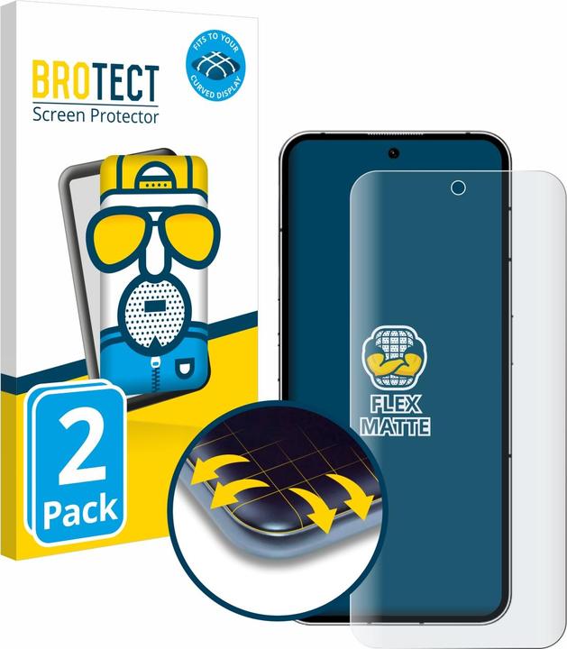 Produktbild BROTECT Full-Cover Displayschutz Matt (2 Stück, Nothing Phone (2))