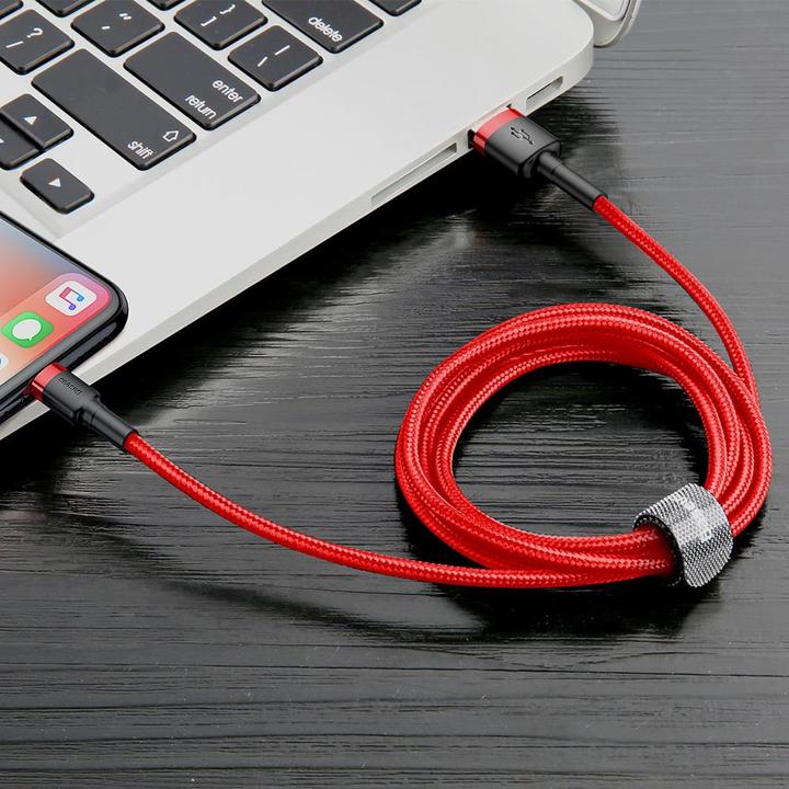 Actual product image Baseus Cafule Series for Apple (1 m, USB 2.0)