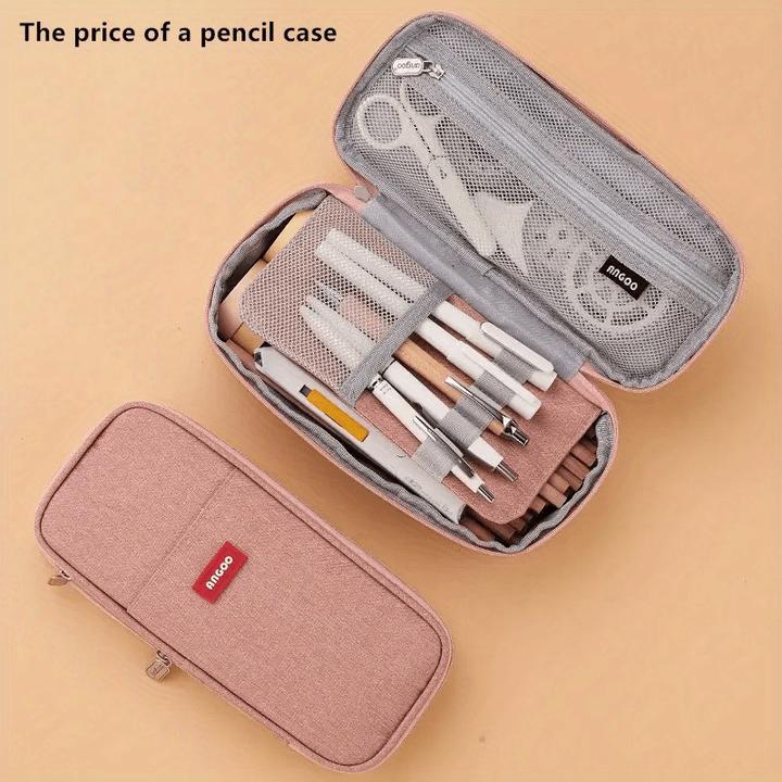 Immagine prodotto Only-Bags.Store Organizza il tuo materiale scolastico con questa borsa con una grande capacità per penne e matite