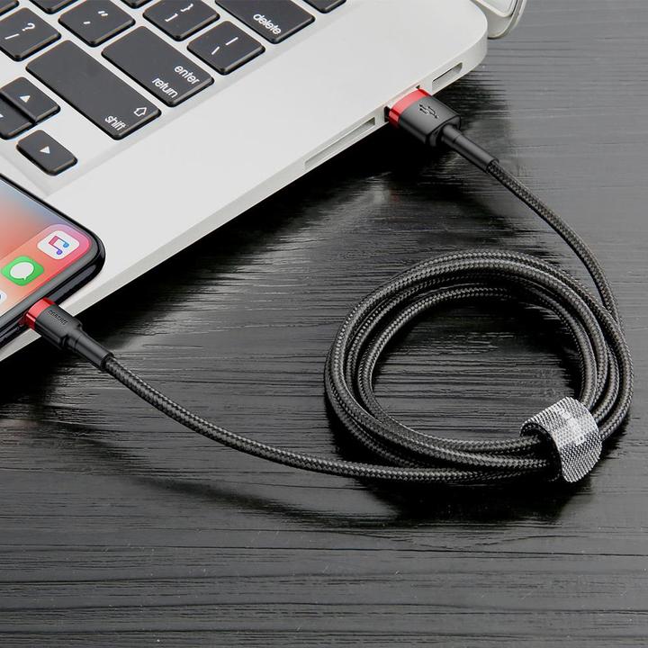 Actual product image Baseus Cafule Series for Apple (2 m, USB 2.0)