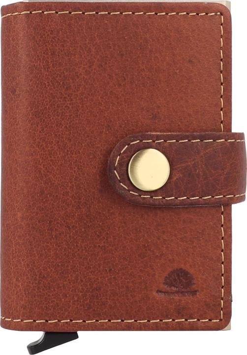 Greenburry Vintage Geldbörse RFID Schutz Leder 10 cm